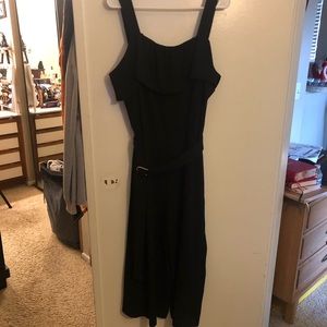 Calf length jumpsuit